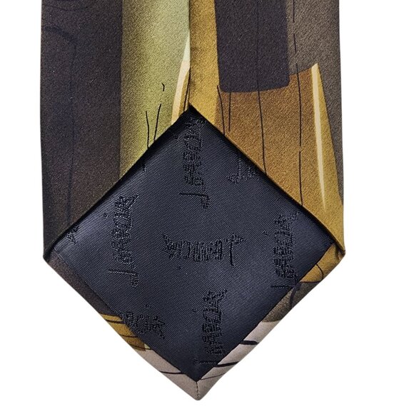J. Garcia Collection Fifty-Two Hand Hold Silk‎ Tie Abstract Design - Picture 2 of 5